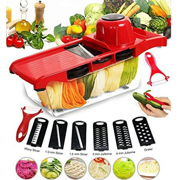 10 IN 1 MANDOLINE MULTI-FUNCTIONAL VEGETABLE CUTTER