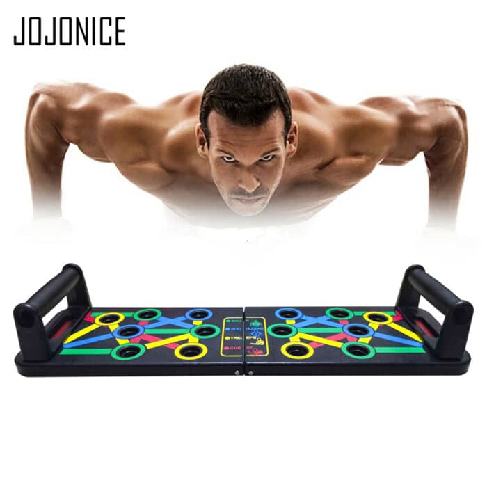 9 in 1 Push Up Board Men & Women Home Gym Body Training Equipment